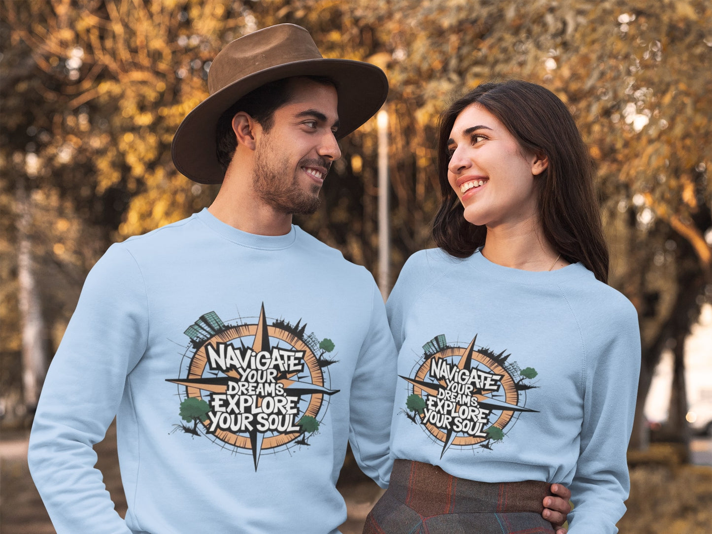 Navigate Your Dreams Explore Your Soul Unisex Sweatshirt