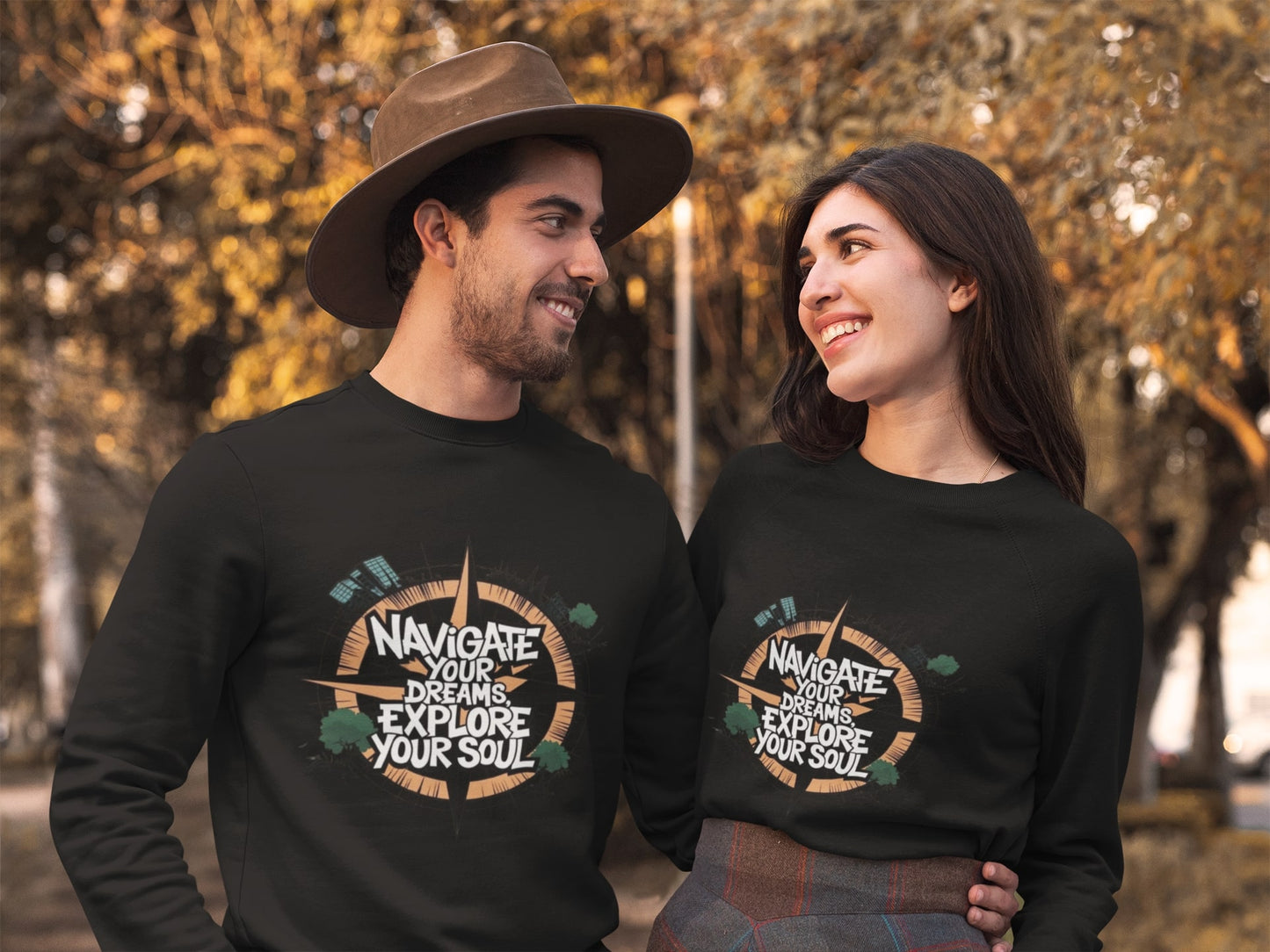 Navigate Your Dreams Explore Your Soul Unisex Sweatshirt