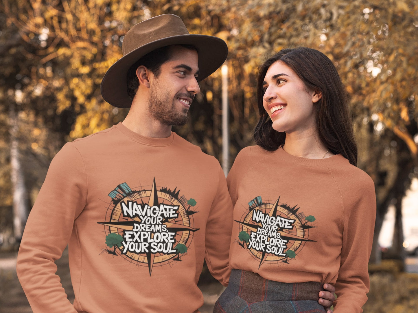 Navigate Your Dreams Explore Your Soul Unisex Sweatshirt