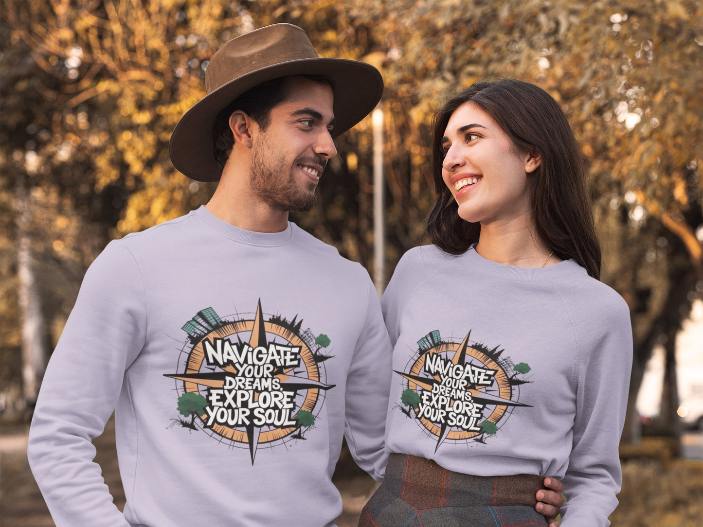 Navigate Your Dreams Explore Your Soul Unisex Sweatshirt