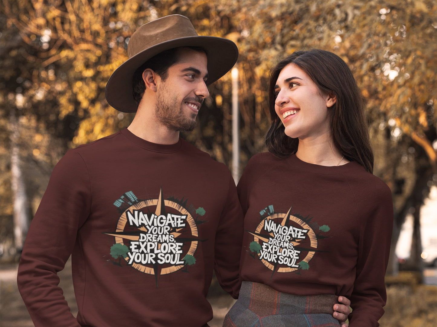 Navigate Your Dreams Explore Your Soul Unisex Sweatshirt