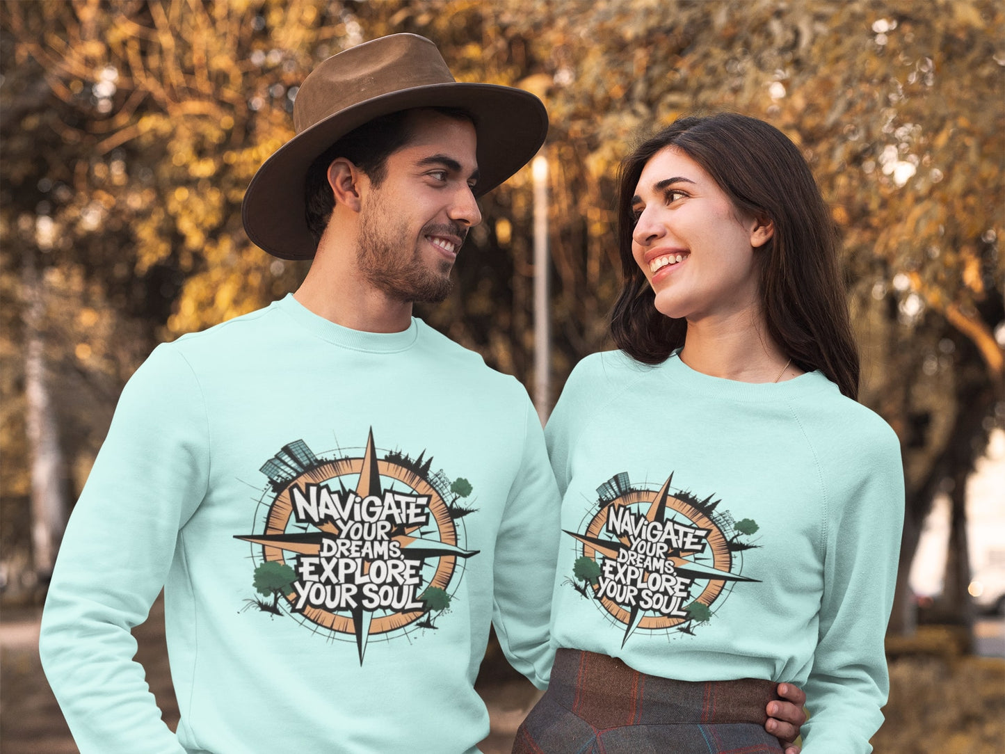 Navigate Your Dreams Explore Your Soul Unisex Sweatshirt