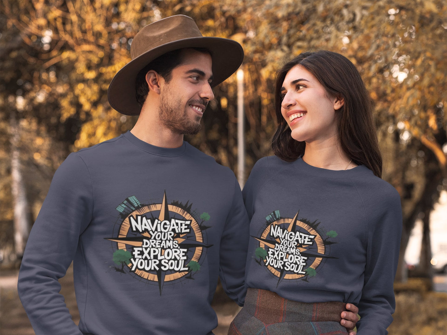Navigate Your Dreams Explore Your Soul Unisex Sweatshirt
