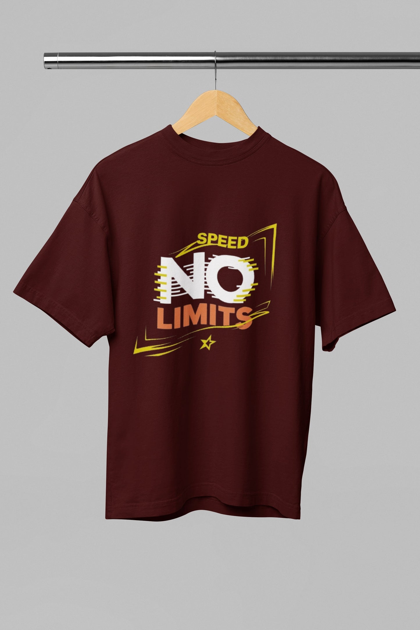 No Limits Classic Round Neck Bike T-shirt