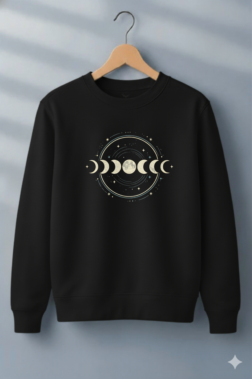 Phases of the Moon Unisex Sweatshirt