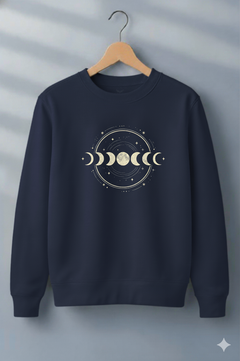 Phases of the Moon Unisex Sweatshirt