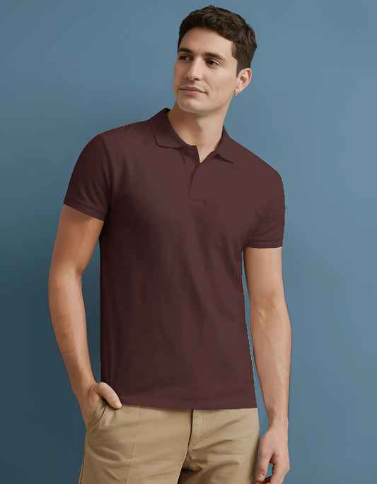 Men's Polo Maroon