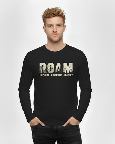 ROAM – Men's Full Sleeve Premium Cotton T-Shirt