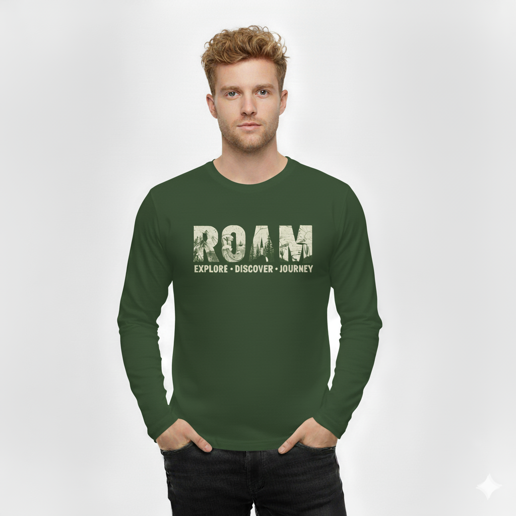 ROAM Men's Full Sleeve T-Shirt