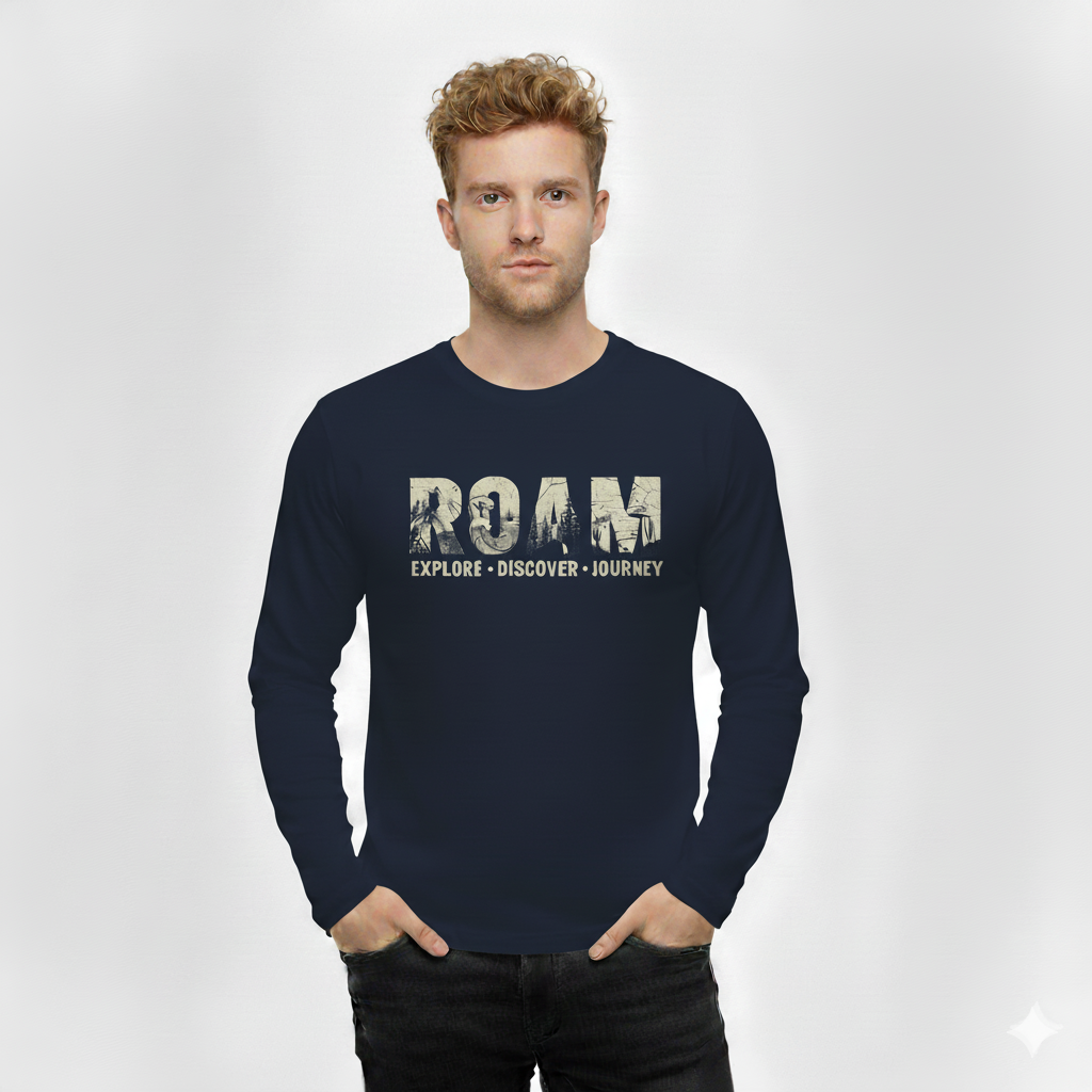 ROAM Men's Full Sleeve T-Shirt
