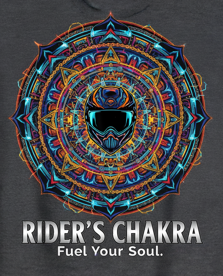 Rider's Chakra Full Sleeve Biker T-shirt