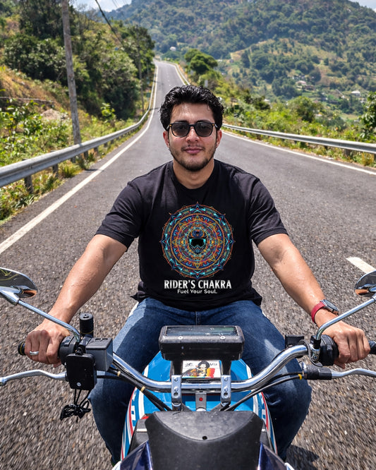 Rider's Chakra Unisex Oversized Classic T-Shirt