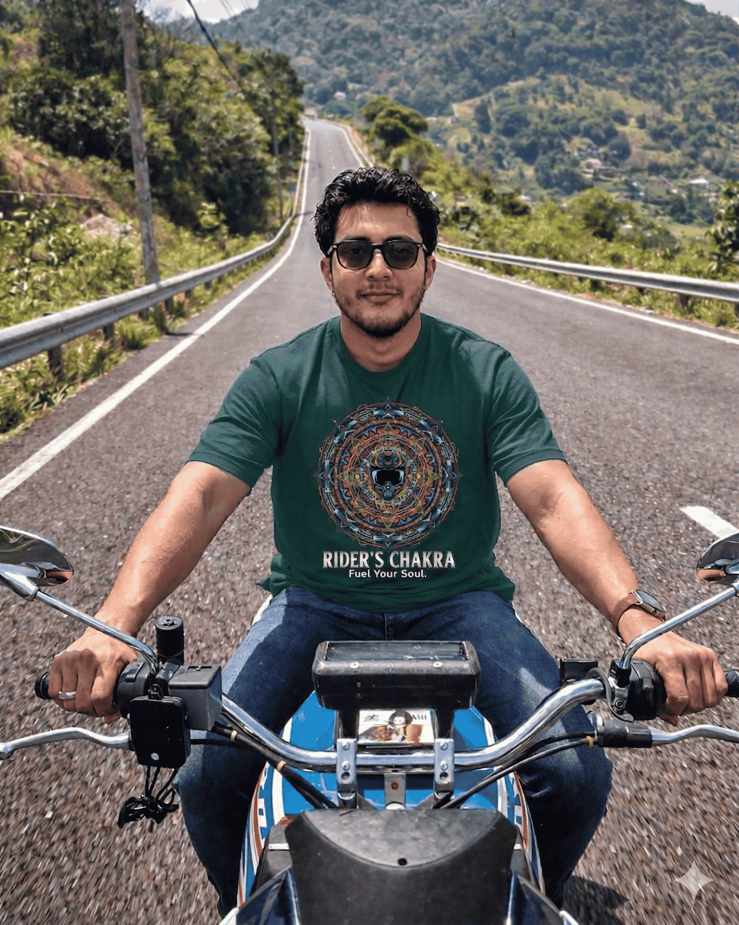 Rider's Chakra Unisex Oversized Classic T-Shirt
