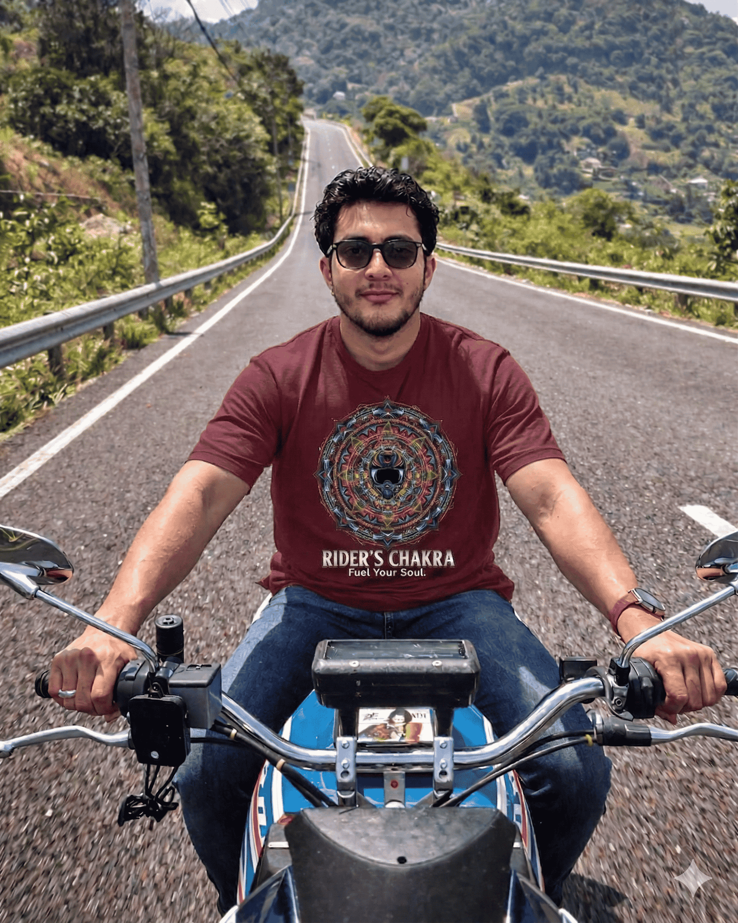 Rider's Chakra Unisex Oversized Classic T-Shirt