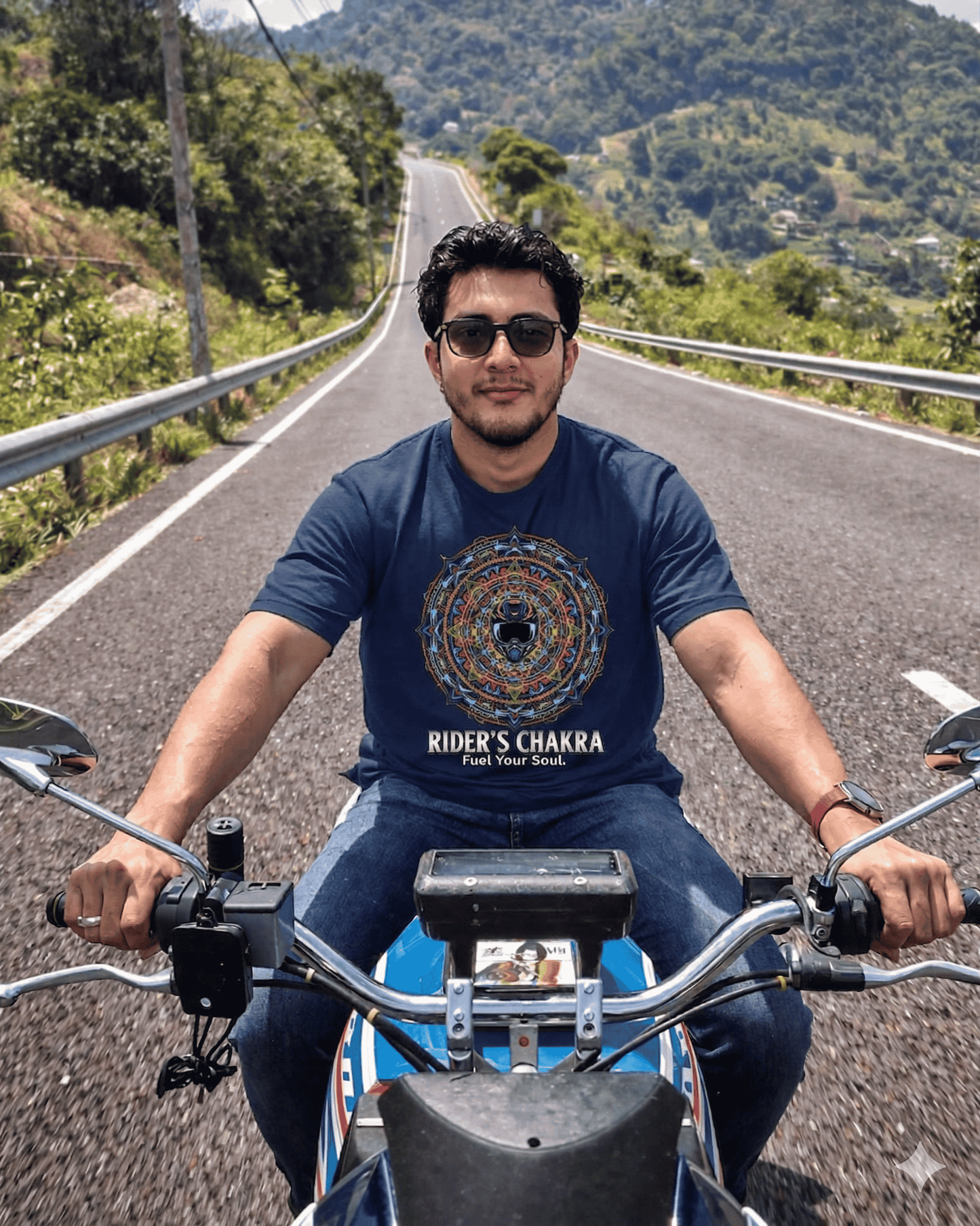 Rider's Chakra Unisex Oversized Classic T-Shirt