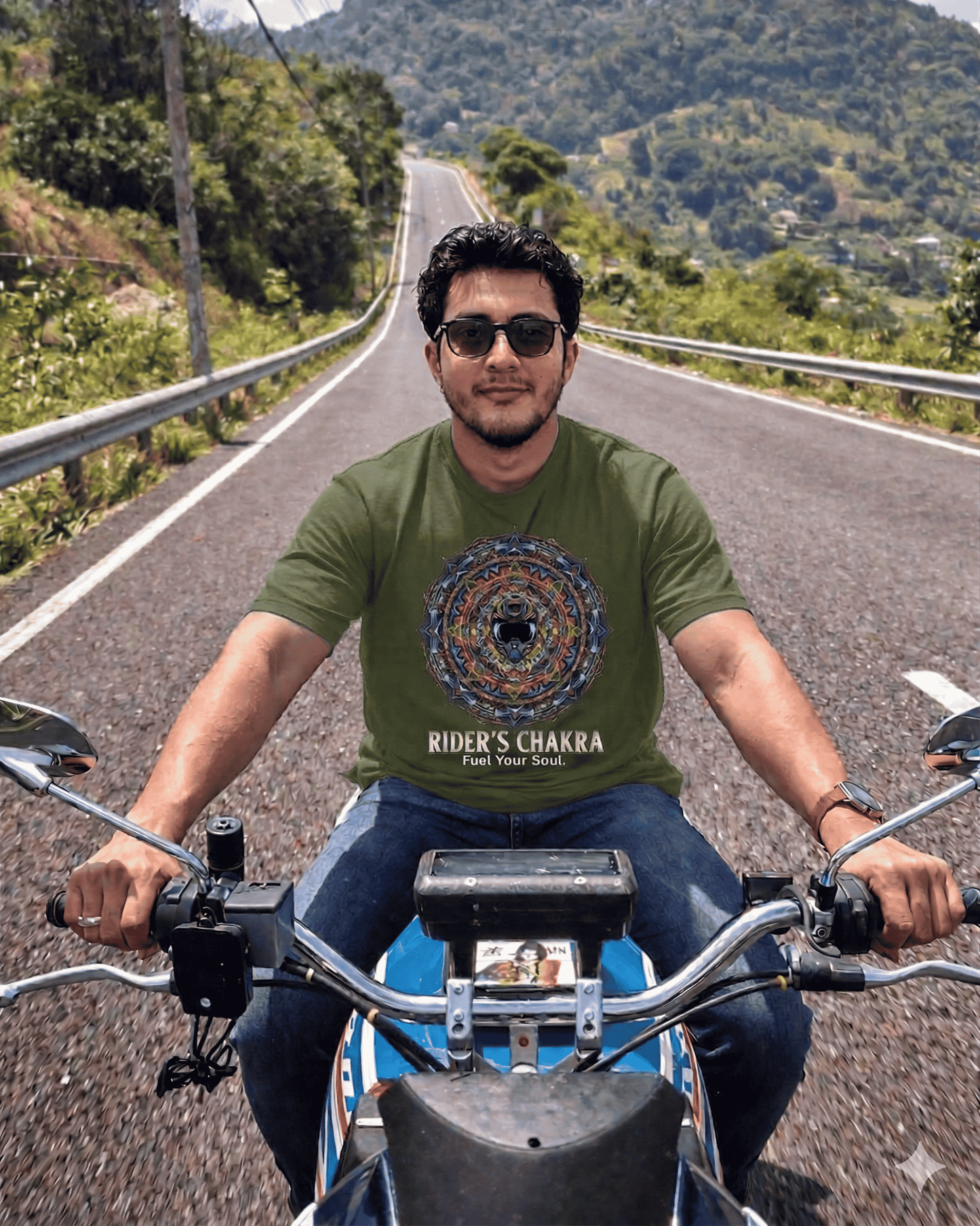 Rider's Chakra Unisex Oversized Classic T-Shirt