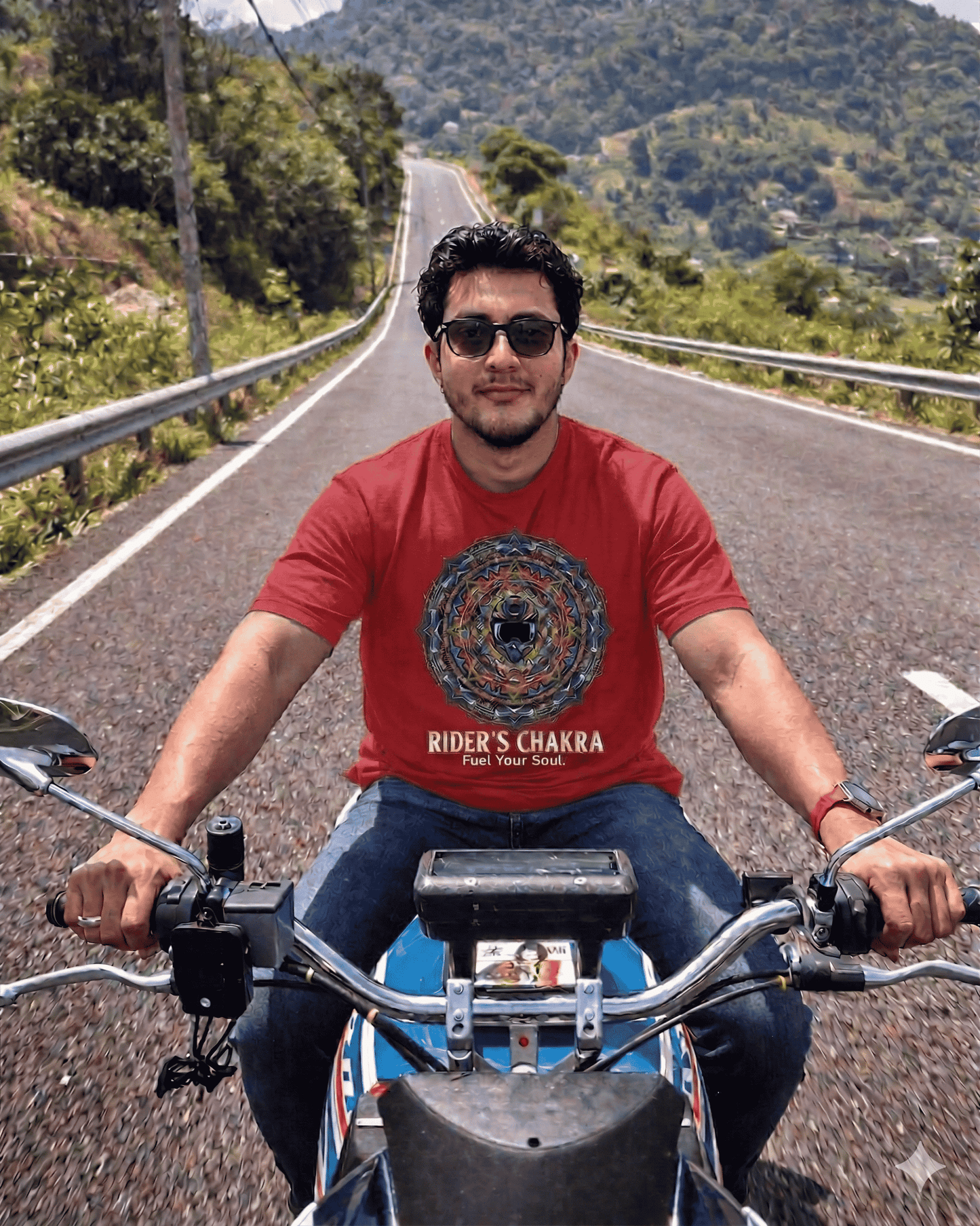 Rider's Chakra Unisex Oversized Classic T-Shirt