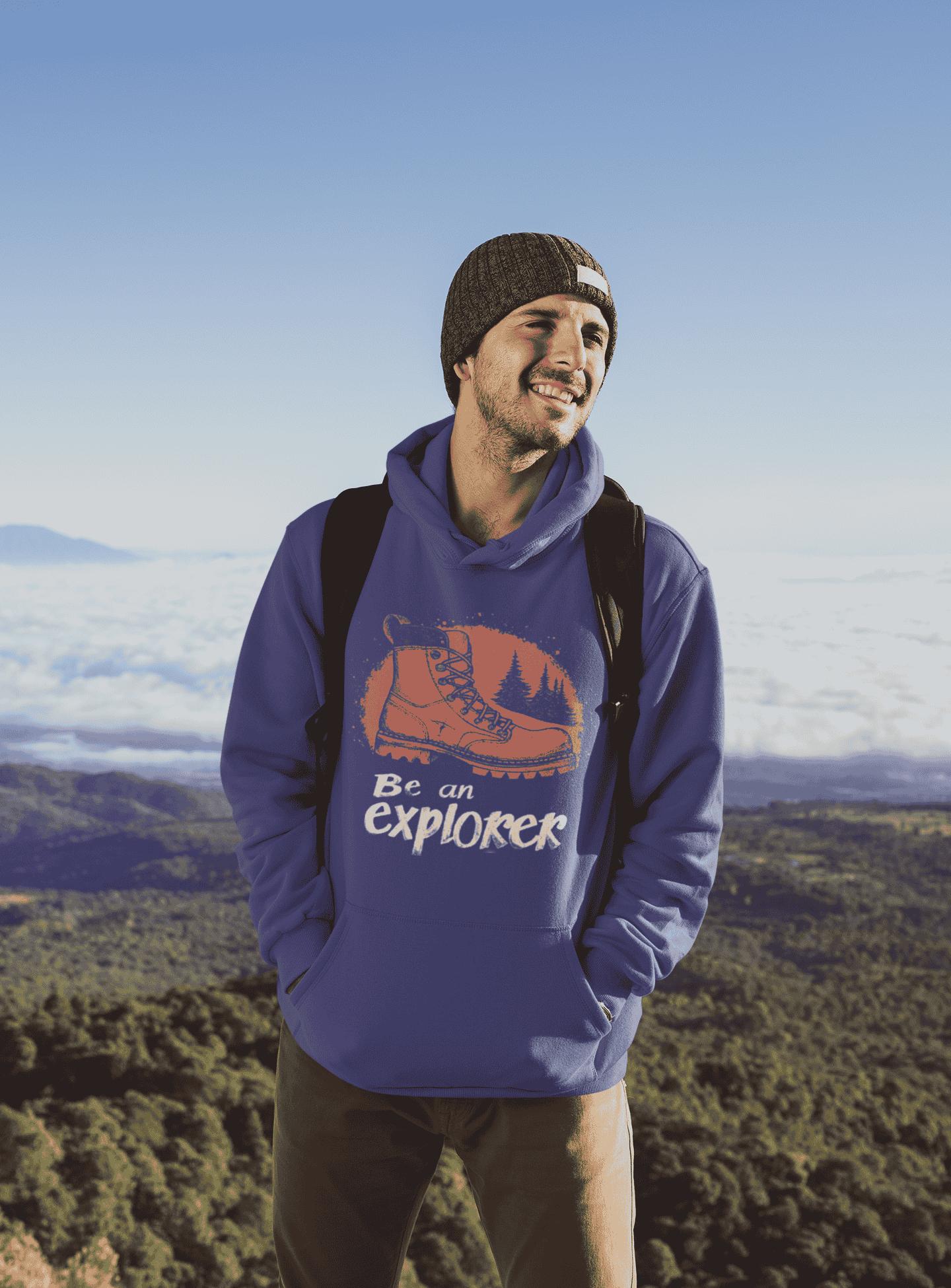 Be an Explorer Hooded Sweatshirt