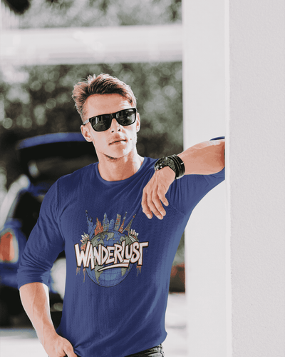 Wanderlust Full Sleeve Tshirt For Men