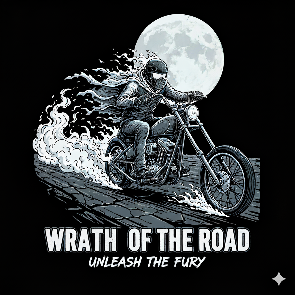 Wrath of the Road Men's Full Sleeve T-Shirt