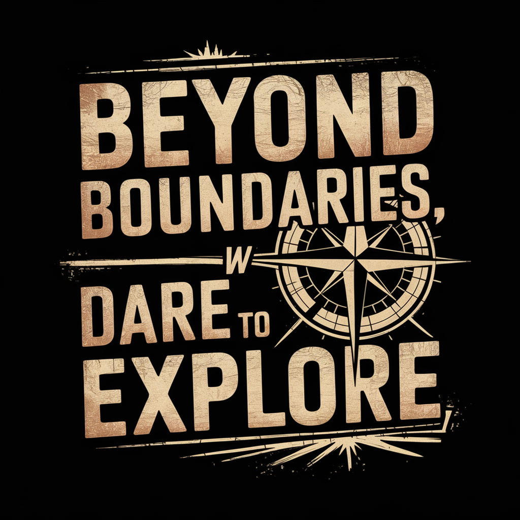 Beyond Boundaries Dare to Explore Unisex Sweatshirt