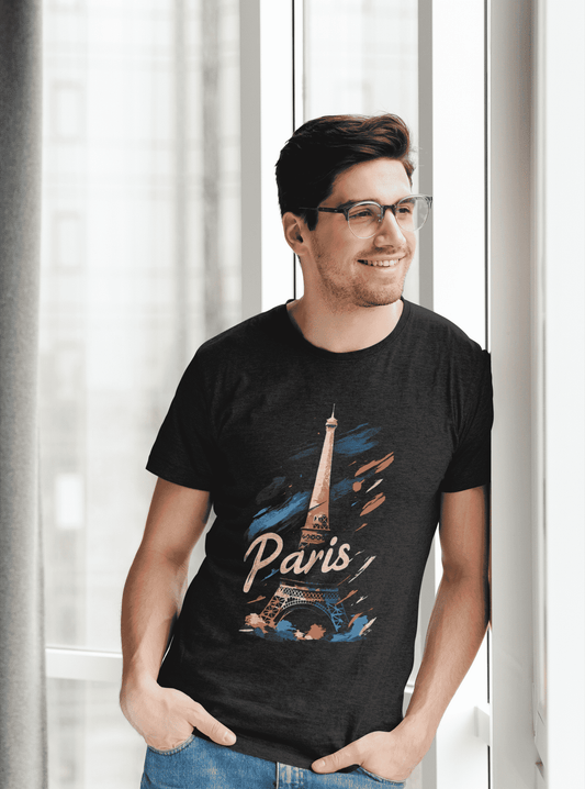 Paris Classic Round Neck T-shirt for Men