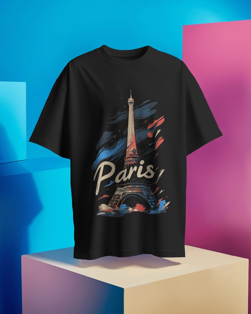 Paris Classic Round Neck T-shirt for Women